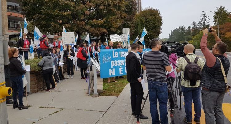 Négociations locales au CISSSO : si nous ne voulons pas assister à un exode de professionnelles en soins vers l’Ontario, l’employeur doit cesser de vouloir niveler vers le bas les conditions de travail