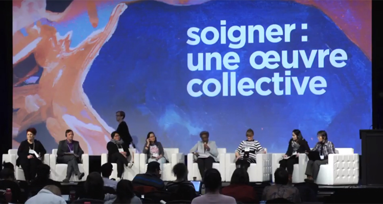 An international panel at the FIQ Convention