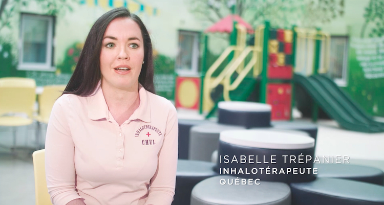 Isabelle Trépanier, inhalothérapeute, CHU de Québec