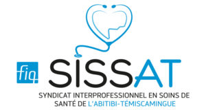 Logo de la FIQ-Syndicat interprofessionnel en soins de santé de l'Abitibi-Témiscamingue (FIQ-SISSAT)