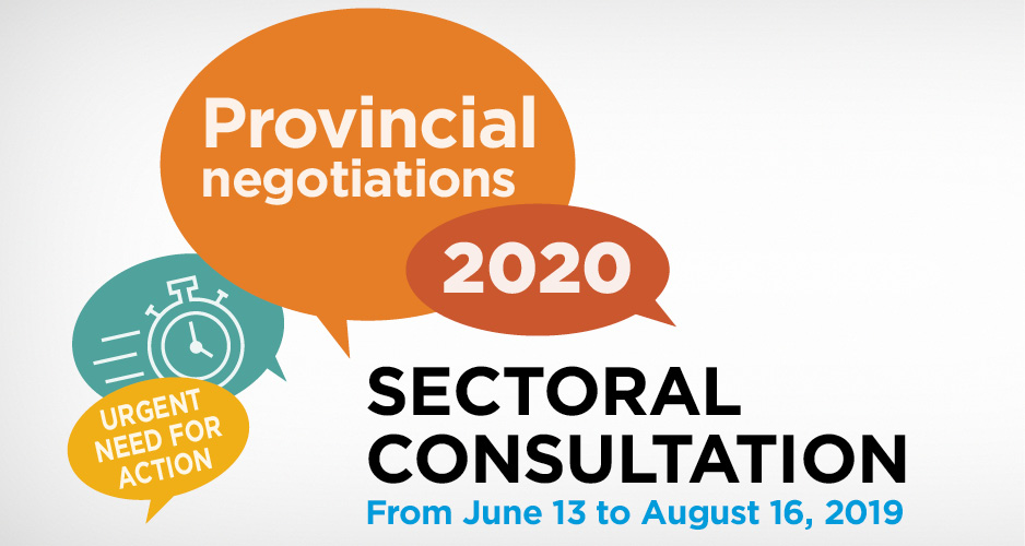 Provincial Negotiations – Sectoral consultation underway