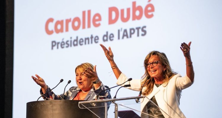 Départ de Carolle Dubé à la présidence de l’APTS – La FIQ salue son engagement et son dévouement au monde syndical