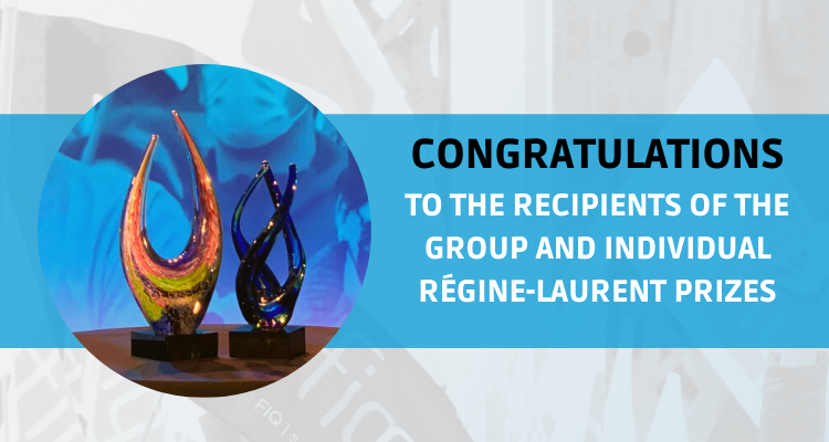 Presentation of the Régine-Laurent group and individual prize