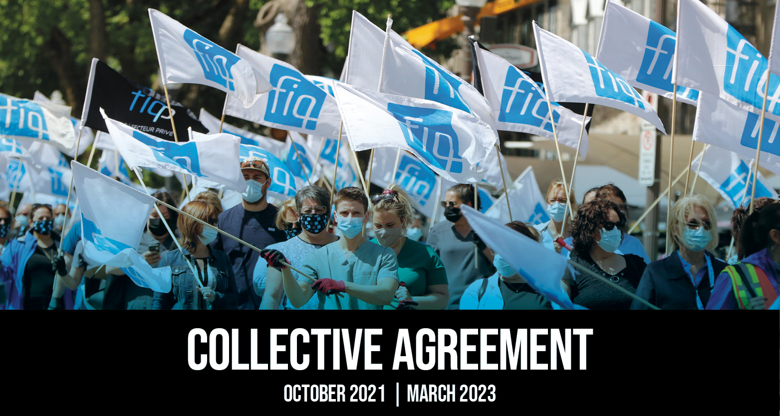 The 2021-2023 collective agreement is signed