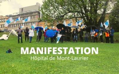 Les patient-e-s et les professionnelles en soins de Mont-Laurier ne doivent plus subir les conséquences de leur éloignement