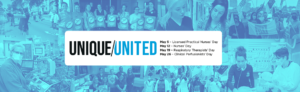 Mois des professionnelles en soins 2022 - Unique/United - Web site Banner