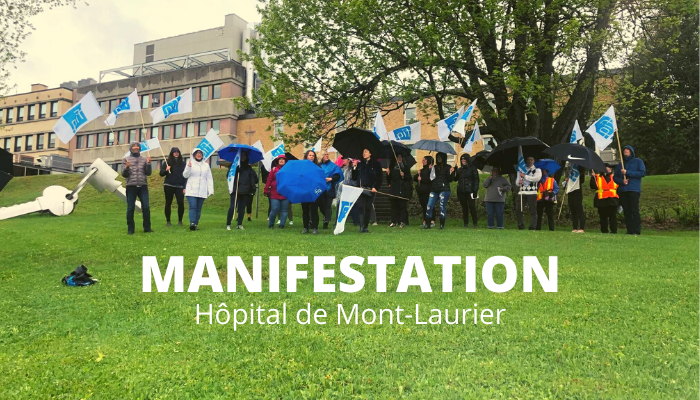 Les patient-e-s et les professionnelles en soins de Mont-Laurier ne doivent plus subir les conséquences de leur éloignement