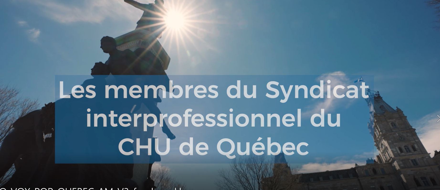 Vox pop Sichu de Québec négo 2021