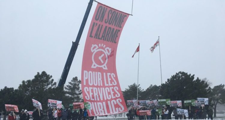 Public sector negotiations — unions sound the alarm: Quebec has to submit acceptable offers